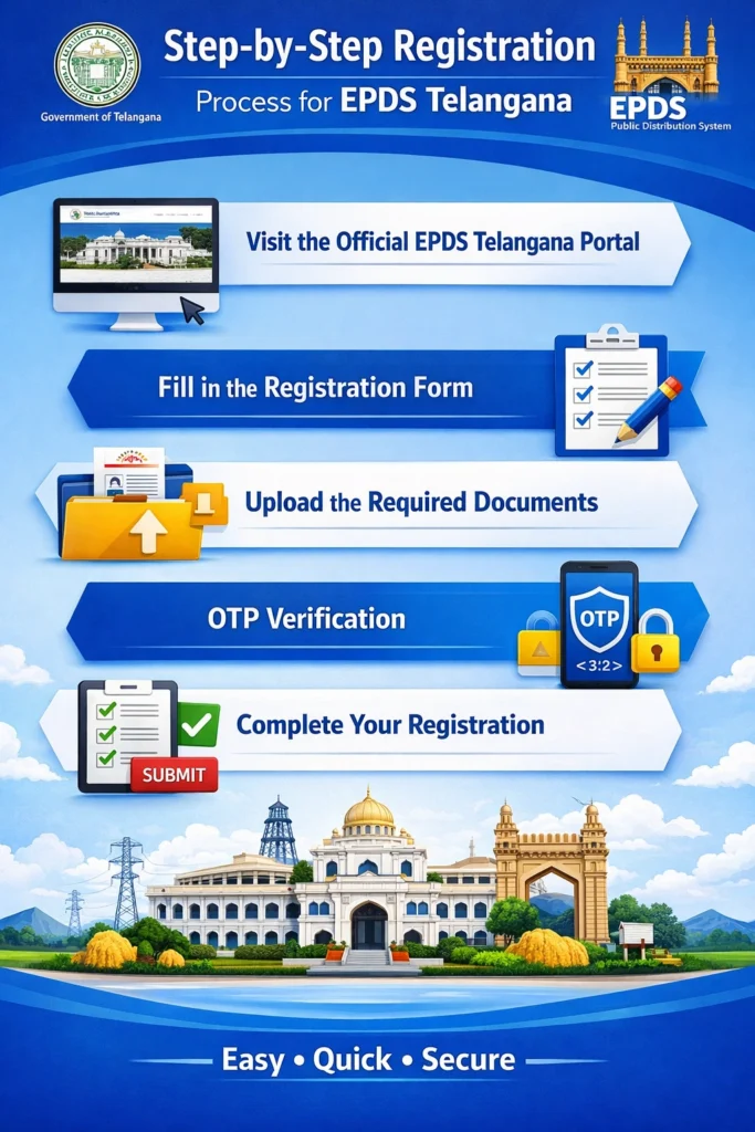Step-by-Step Registration Process for EPDS Telangana