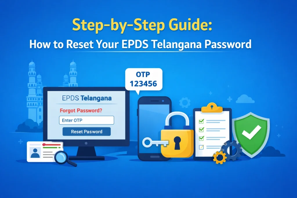 Step-by-Step Guide: How to Reset Your EPDS Telangana Password