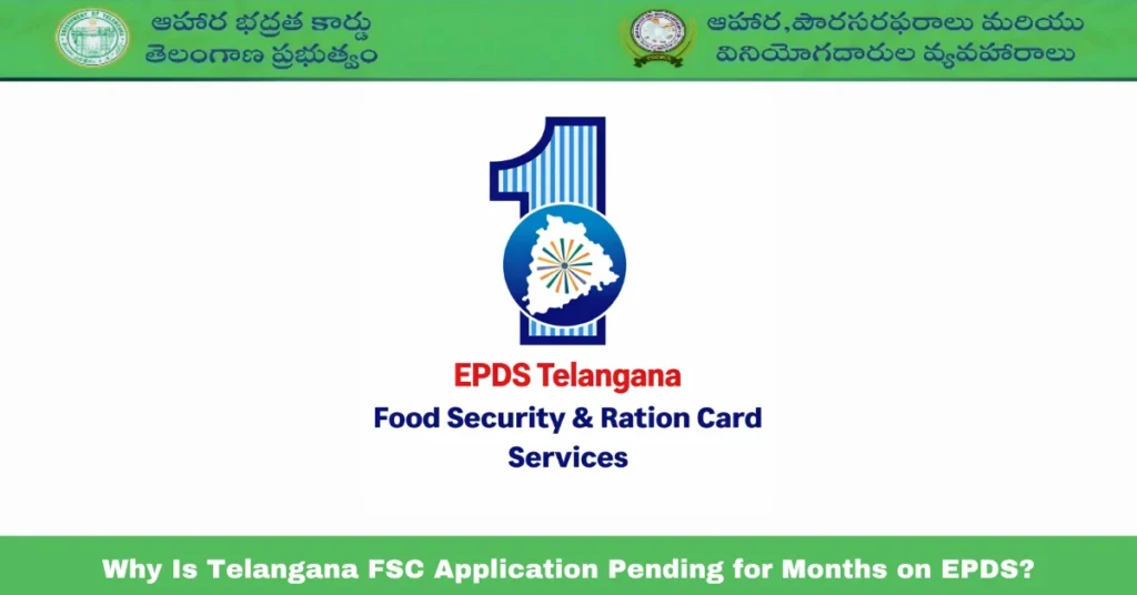 Telangana FSC Application Pending