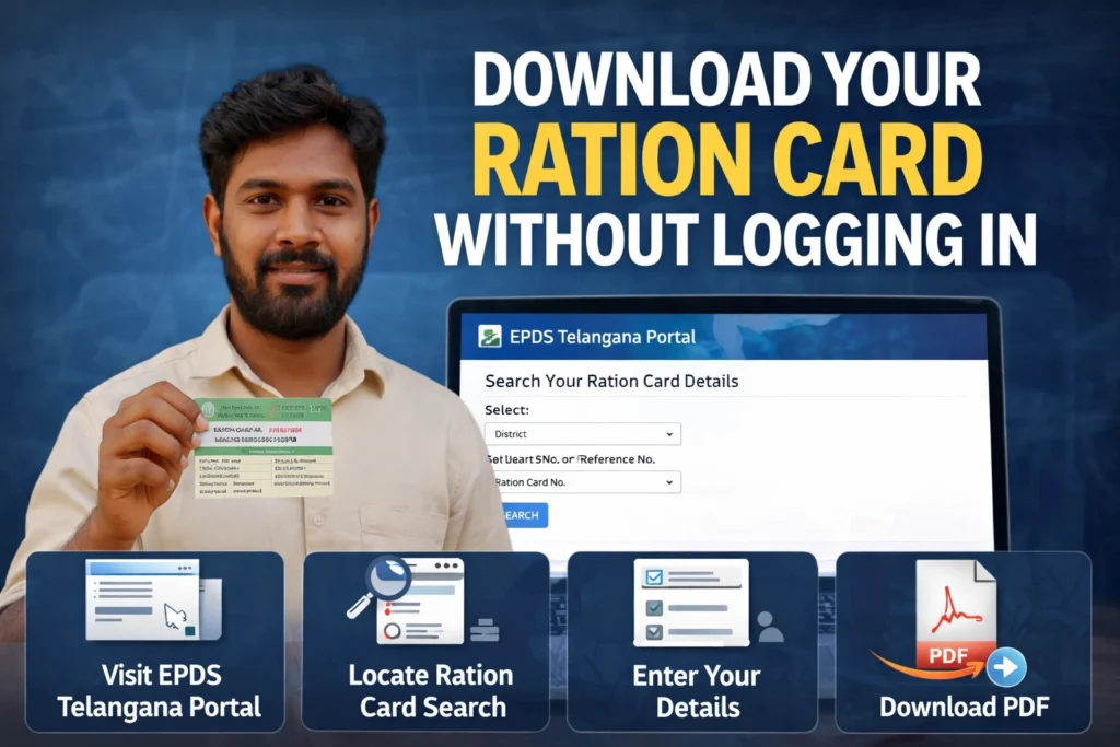 How to Download Your Ration Card Without Logging In