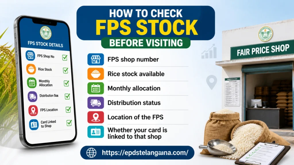 How to Check FPS Stock Before Visiting