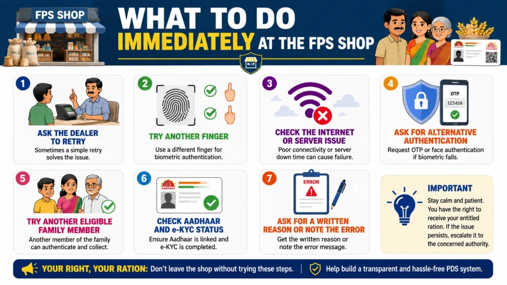 What to Do Immediately at the FPS Shop